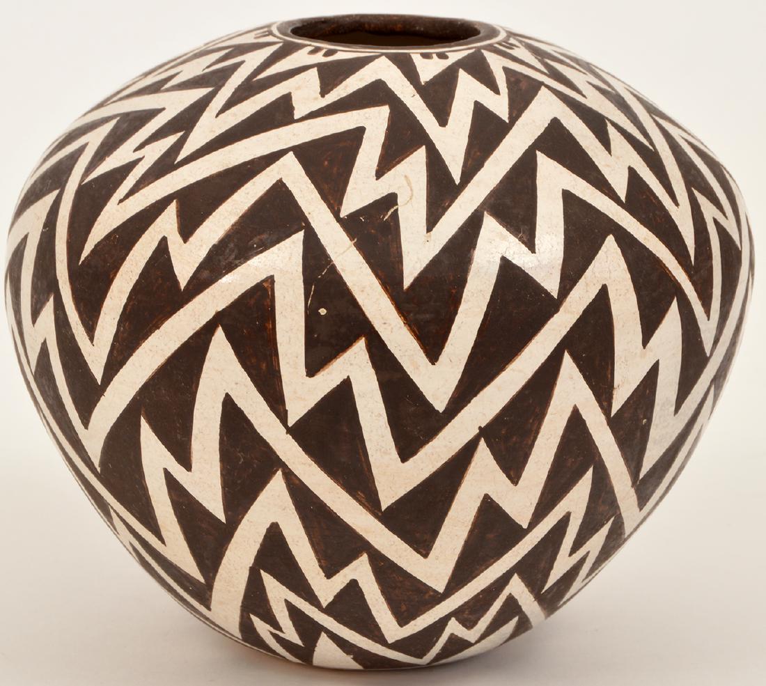 M. Z. Chino Acoma NM Signed Pueblo Pottery Vessel (1 of 8)