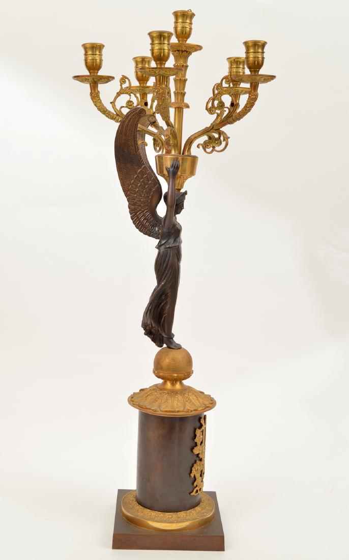 Bronze French Empire Style Candelabra (1 of 12)
