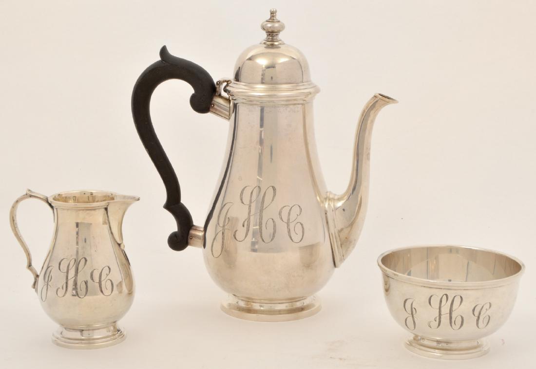 Tiffany & Co Sterling Chocolate Set Queen Anne (1 of 8)