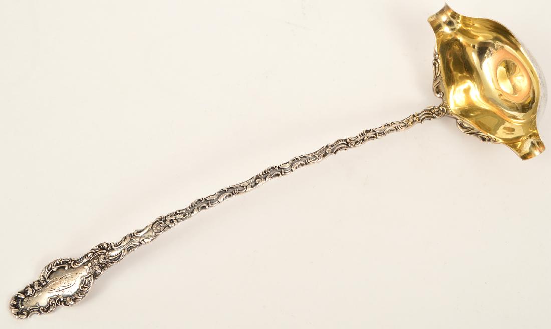J E Caldwell Sterling Silver Large Ornate Ladle (1 of 5)