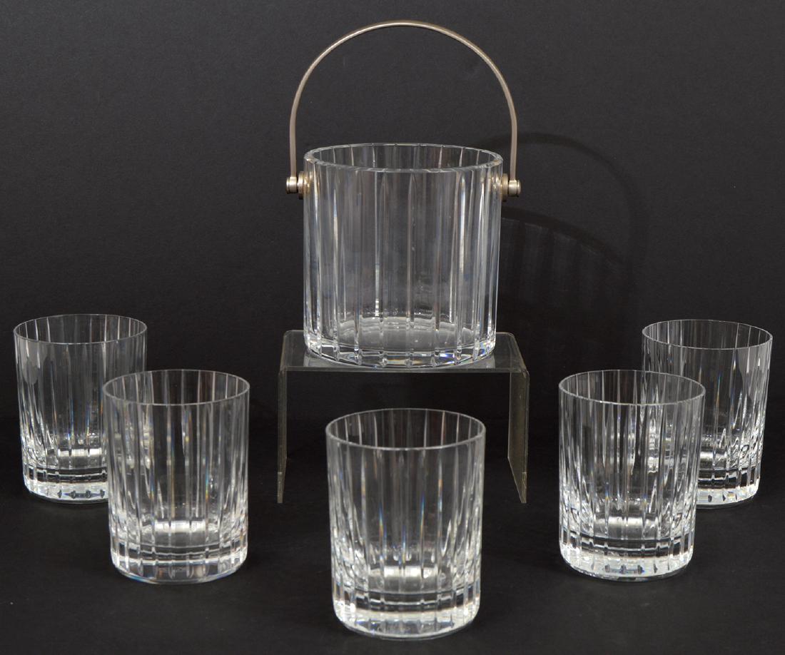 Bacarrat Harmonie Crystal Ice Bucket & 5 Glasses (1 of 3)