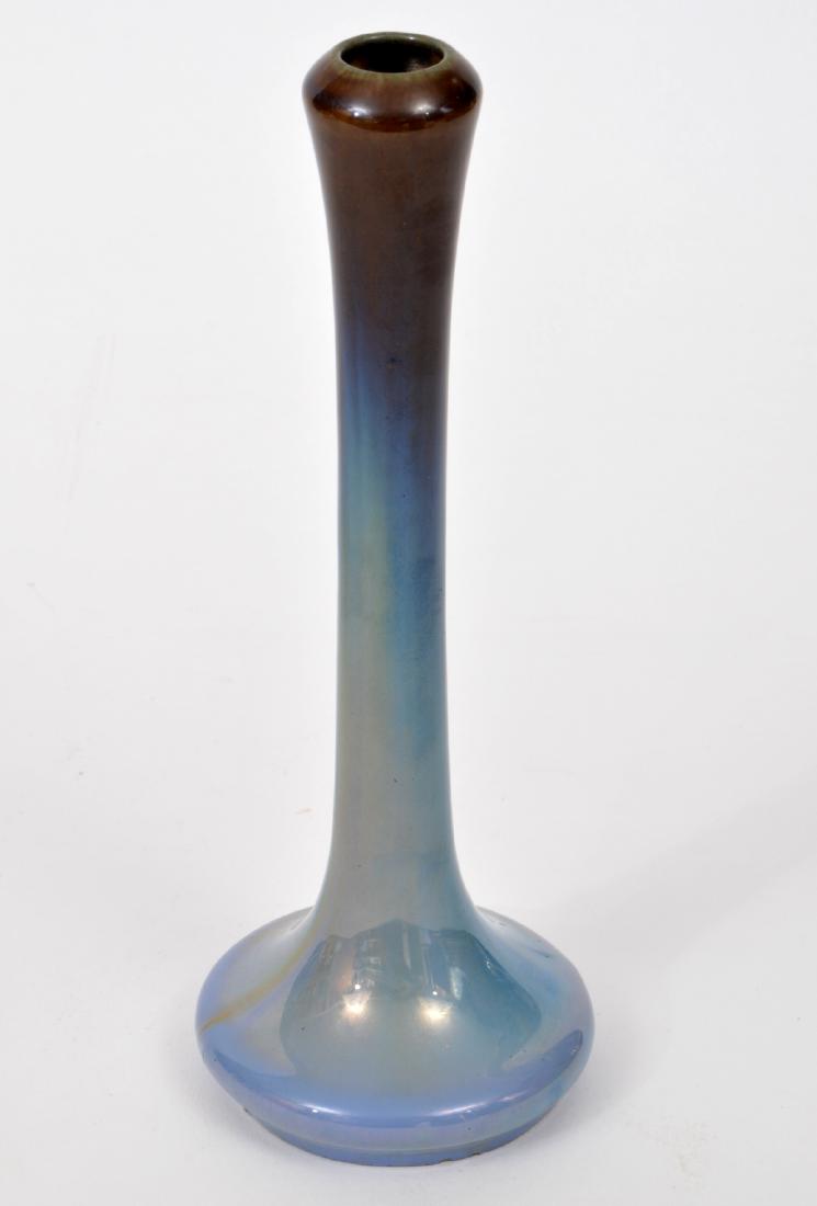 Fulper Pottery Bud Vase Purple & Blue (1 of 7)