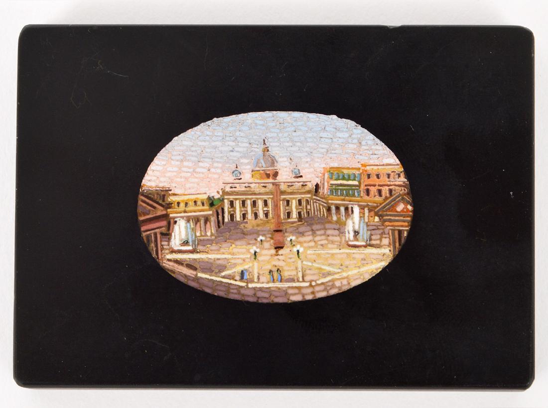 Micro Mosaic Paper Weight Baisilica St Peters (1 of 3)