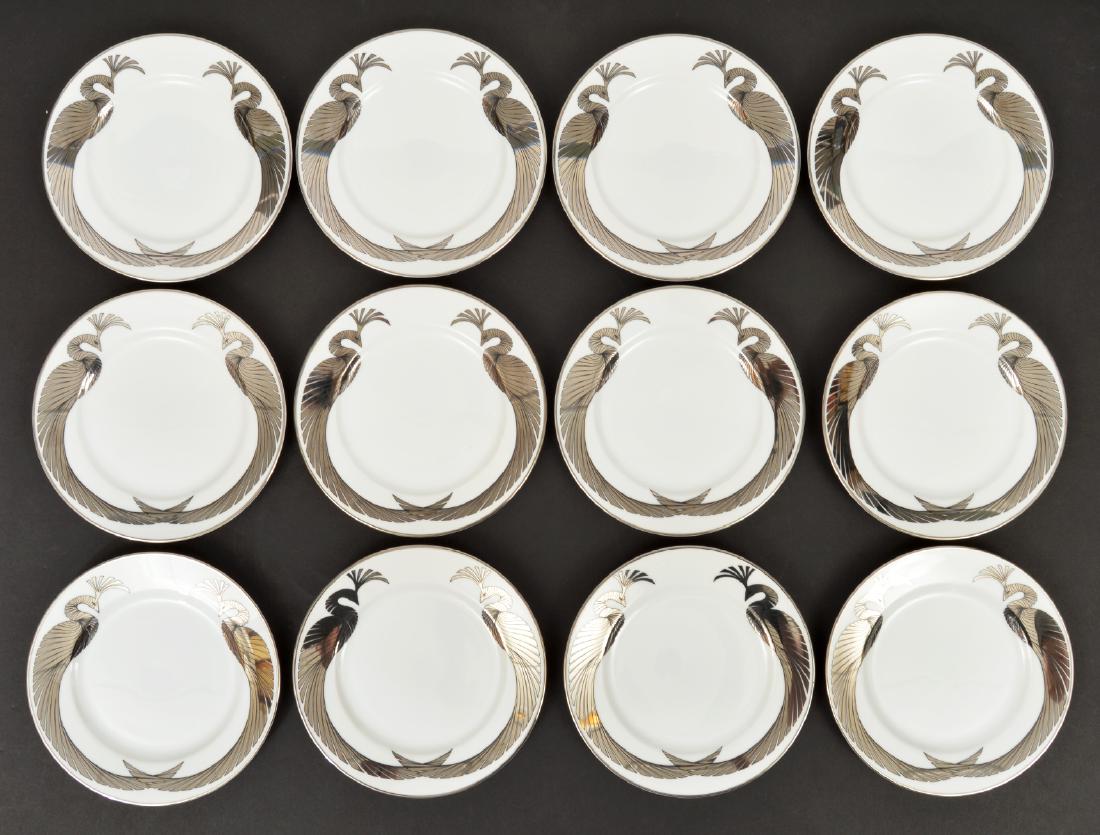 12 Fitz & Floyd "Phoenix Rising" Desert Plates (1 of 3)