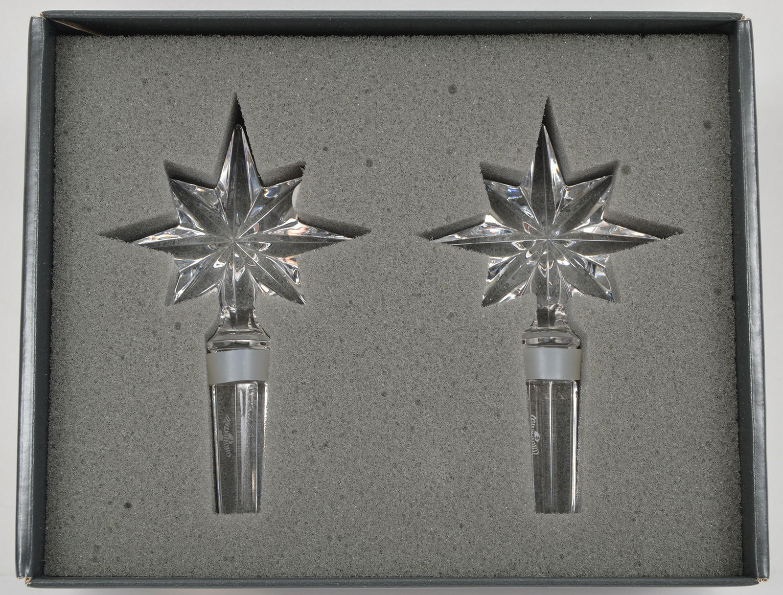 2 Waterford Clear Crystal Star Bottle Stoppers (1 of 5)