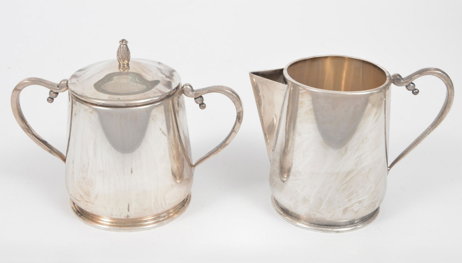 Georg Jensen Sterling Silver Cream & Sugar (1 of 5)