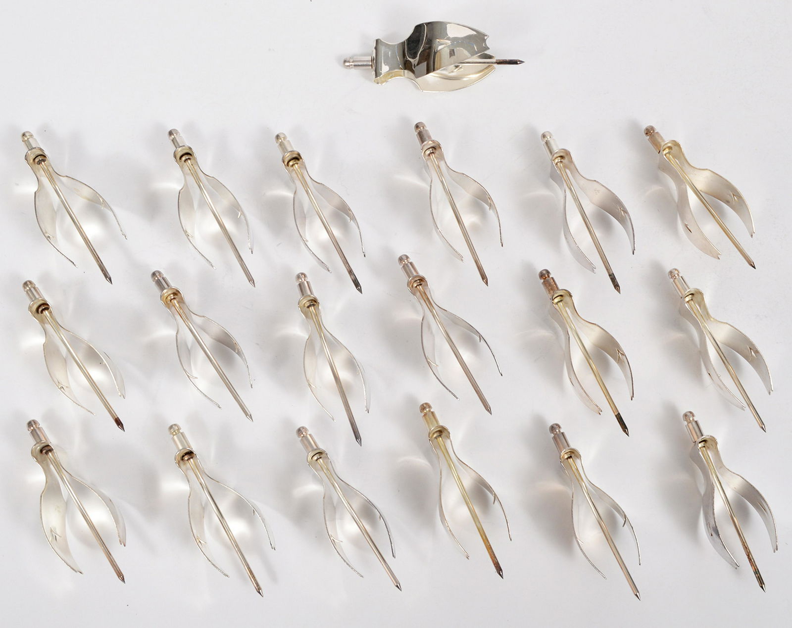 19 Austrian Silver Plate Strawberry Huller Holder (1 of 3)