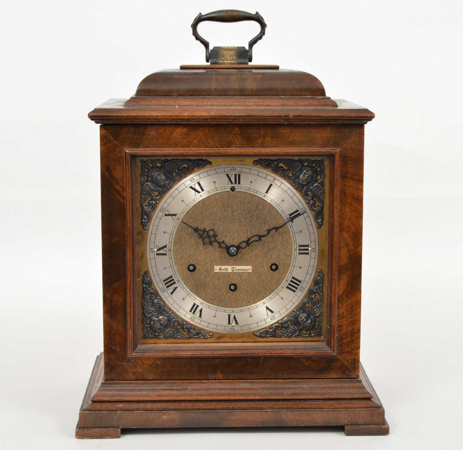 Seth Thomas Chippendale Style Bracket Clock (1 of 9)
