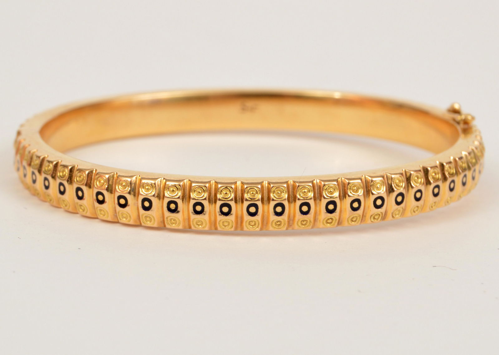 Spritzer & Fuhrmann 18k Gold Enamel Bracelet (1 of 6)