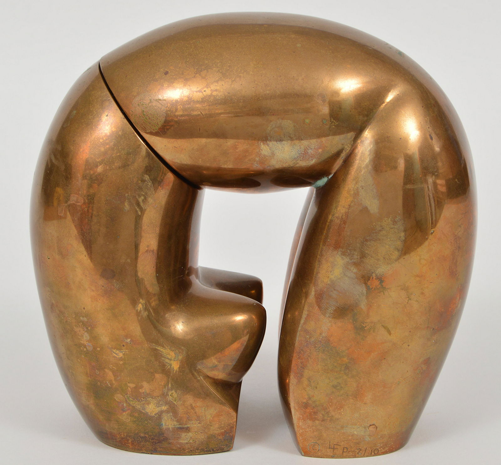 Mid Century Lisa Fonssagrives-Penn Bronze Statue (1 of 6)