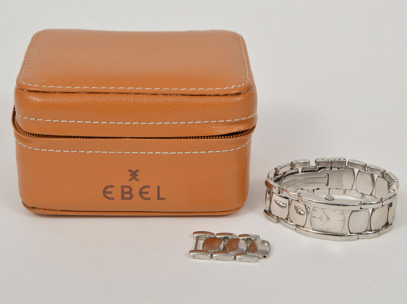 Ebel Stainless Steel & Diamond Beluga Wristwatch (1 of 7)