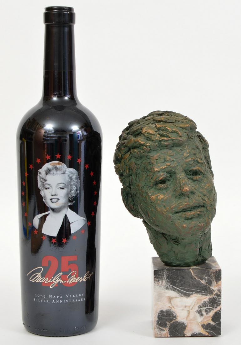 John F Kennedy Alva Museum Clay Bust by Berks (1 of 7)