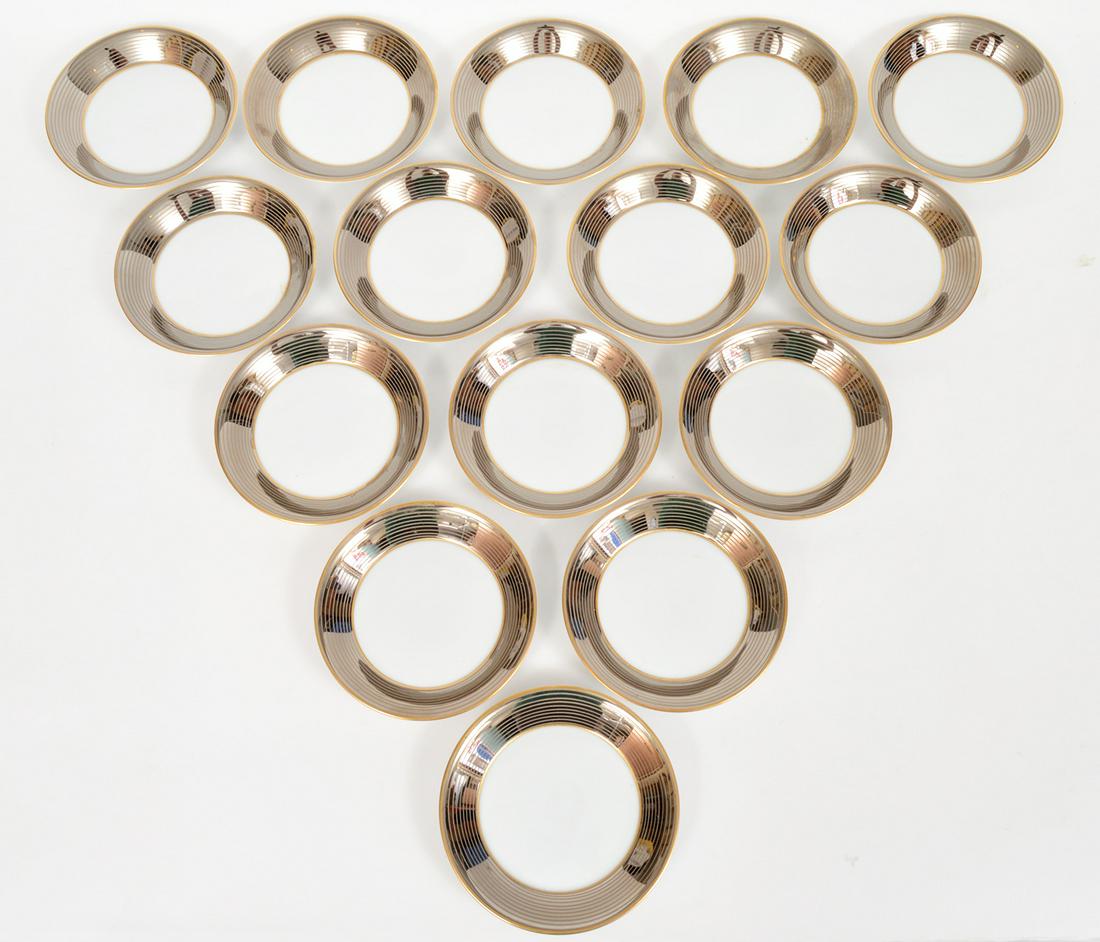 15 Fitz & Floyd Les Bandes Platinees Berry Bowls (1 of 5)