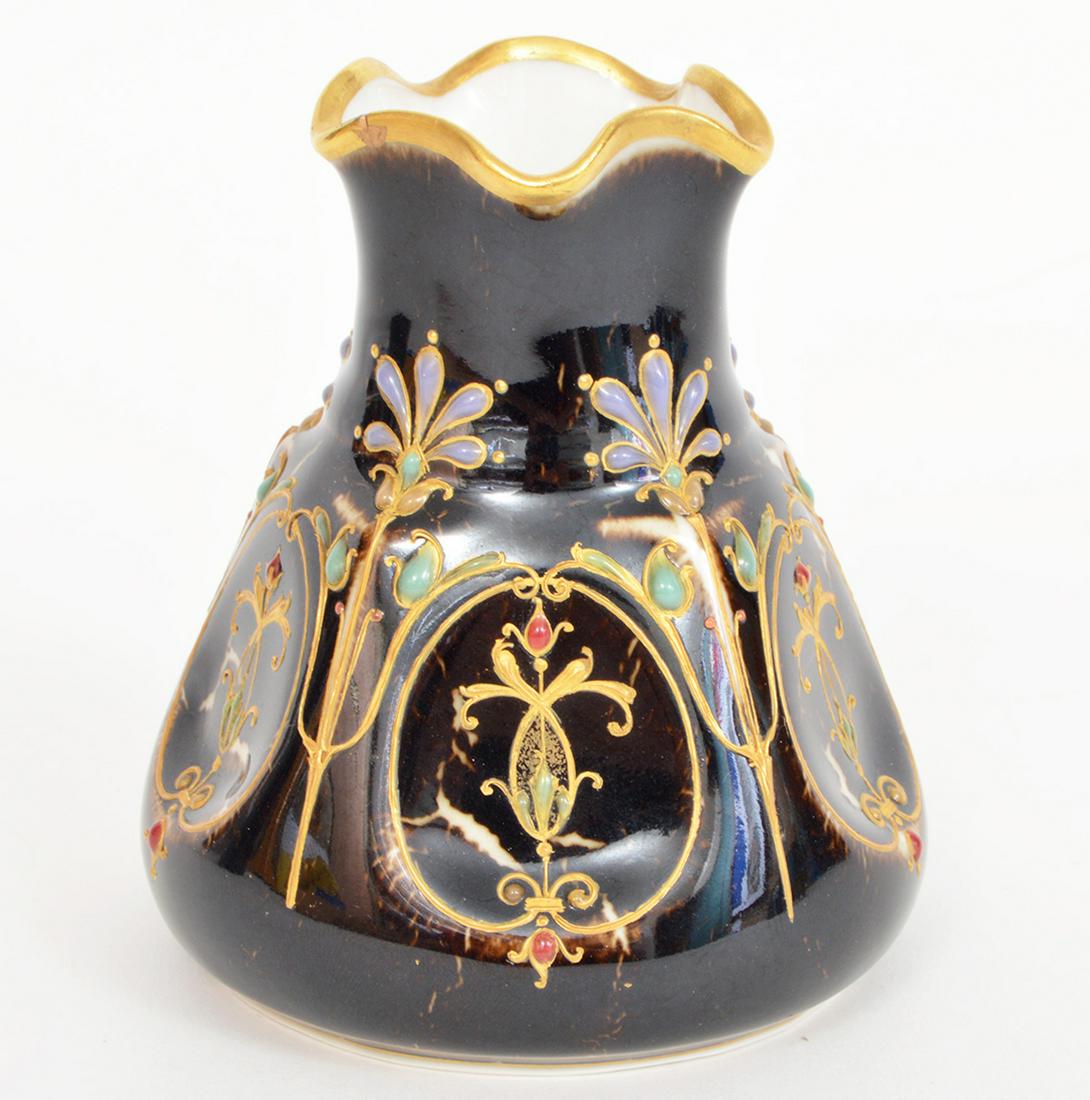 KPM Porcelain Enamel Vase (1 of 5)