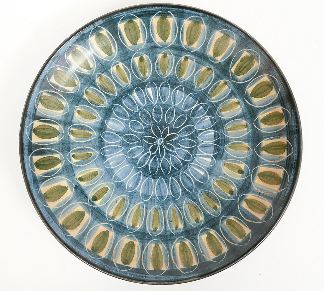 Ady-Kroyer Johansen Mid Century Pottery Plate (1 of 4)