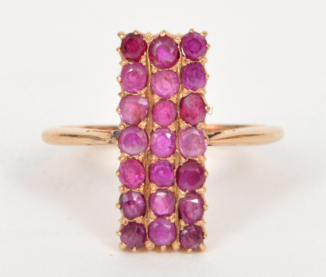 14k Yellow Gold Ruby Ring (1 of 4)