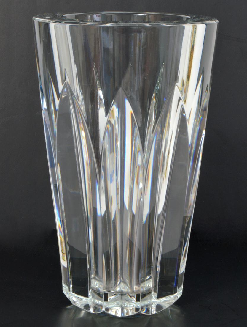 Large Baccarat Crystal Vase (1 of 4)