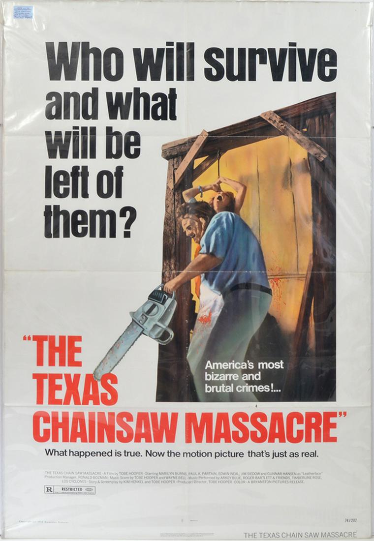 Texas Chainsaw Massacre Original Movie Poster (1 of 6)