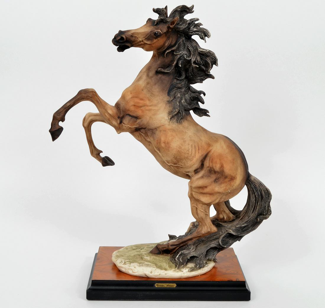 Giorgio Armani Capodimonte Rearing Horse Sculpture (1 of 11)