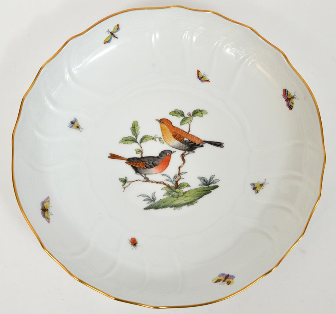Herend Rothchild Bird Shallow Serving Dish (1 of 4)