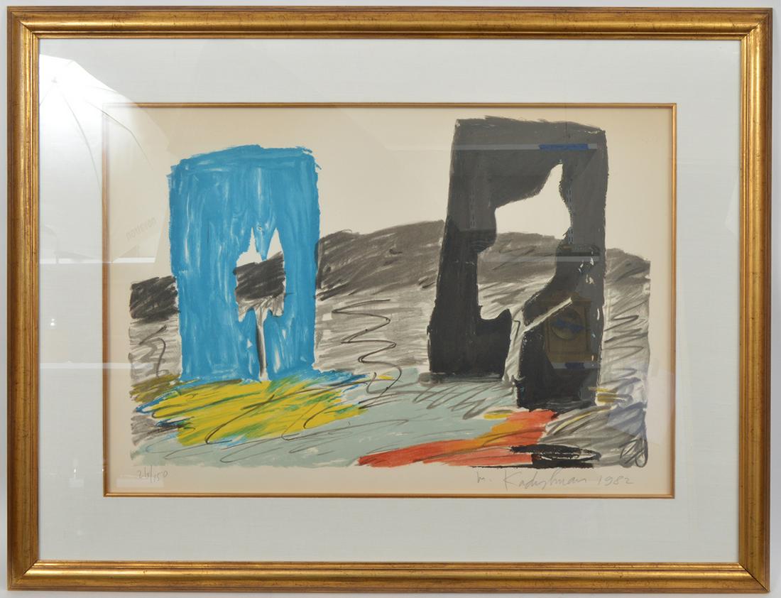 Menashe Kadishman Untitled Lithograph on Paper (1 of 6)