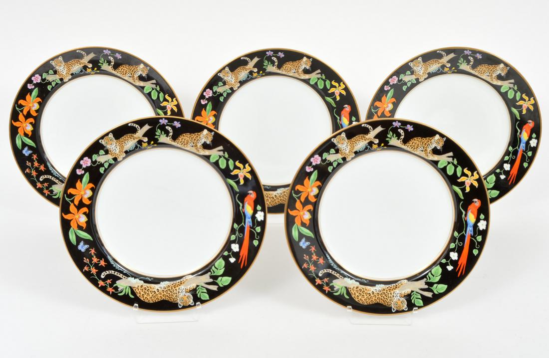 5 Jaguar Jungle Lynn Chase Dinner Plates (1 of 6)