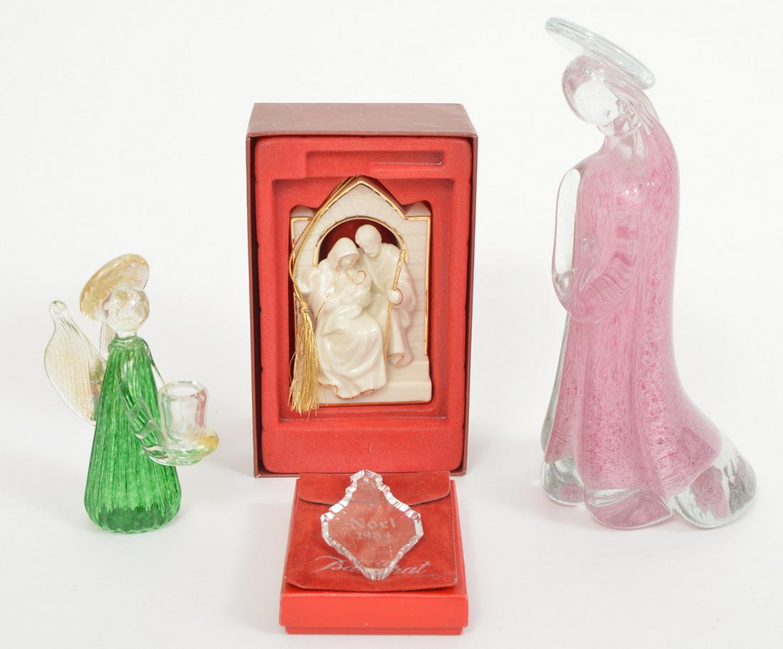 Christmas Decorations in Murano, Baccarat, Lenox (1 of 7)