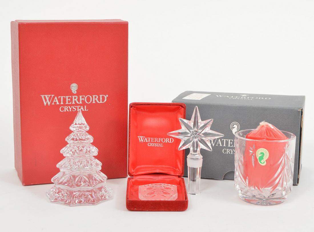 4 Piece Waterford Crystal Christmas Collection (1 of 3)