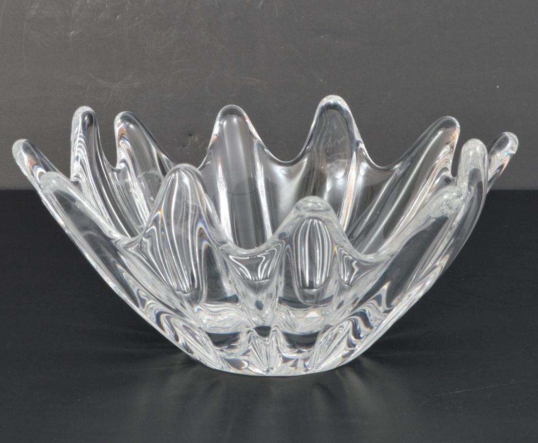 Daum Starfish Crystal Bowl Signed (1 of 5)