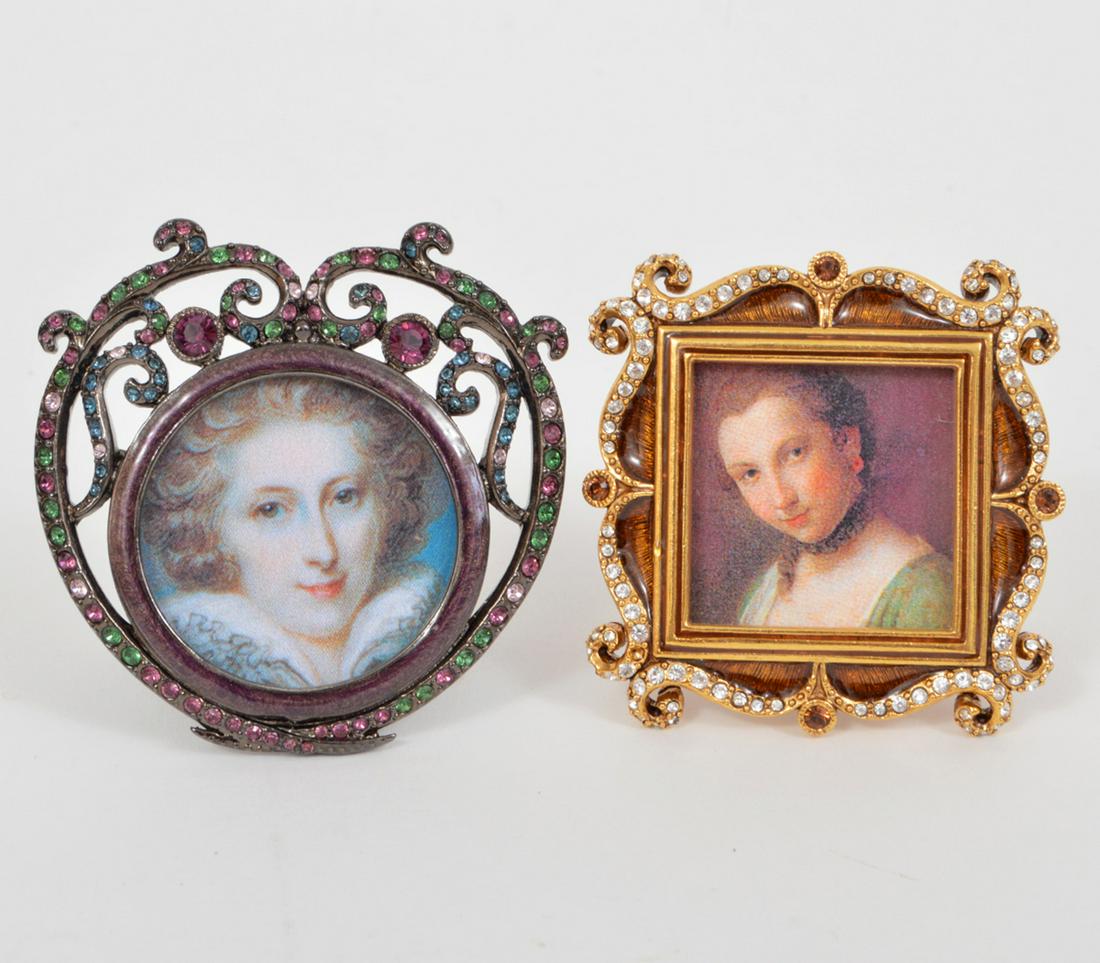2 Jay Strongwater Jeweled Picture Frames (1 of 6)