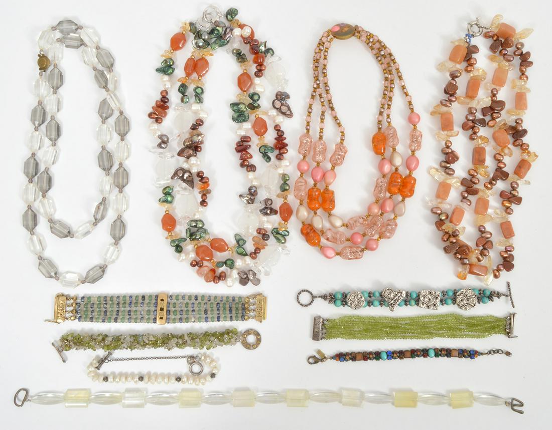 Lot of Stone Bead Necklaces & Bracelets (1 of 20)