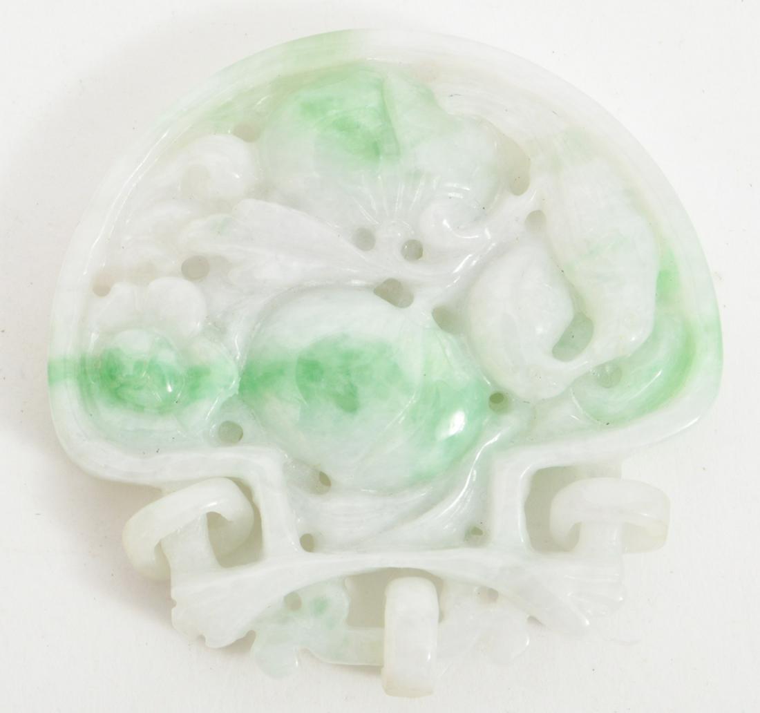 Vintage Chinese Jade Lock Pendant (1 of 4)