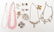 Lot Crystal Costume Necklaces Brooches Earrings - 8