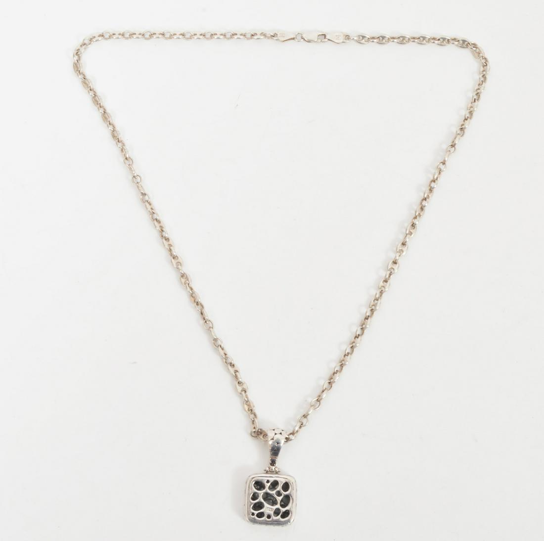 Milor Sterling Silver Necklace on Mariner Chain (1 of 5)