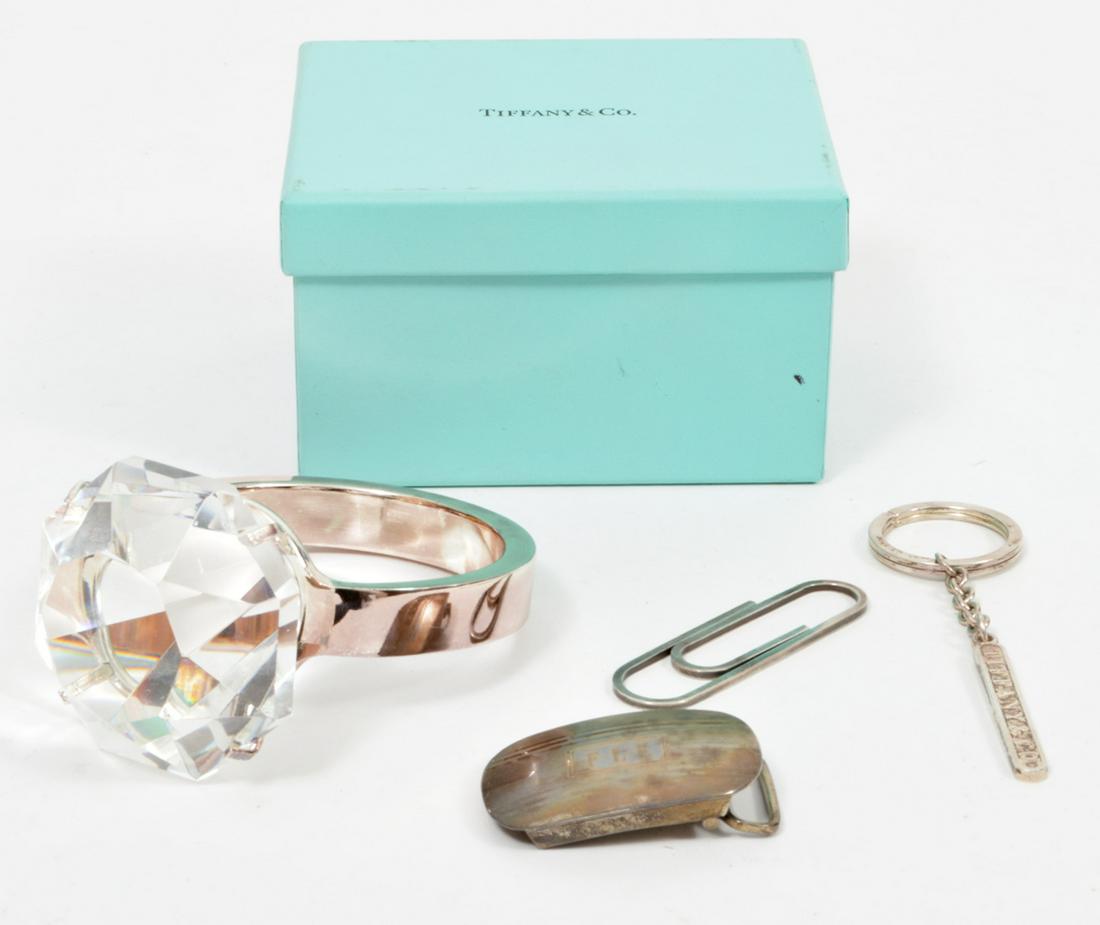 Tiffany & Co Lot Money Clip Key Chain Paperweight (1 of 9)