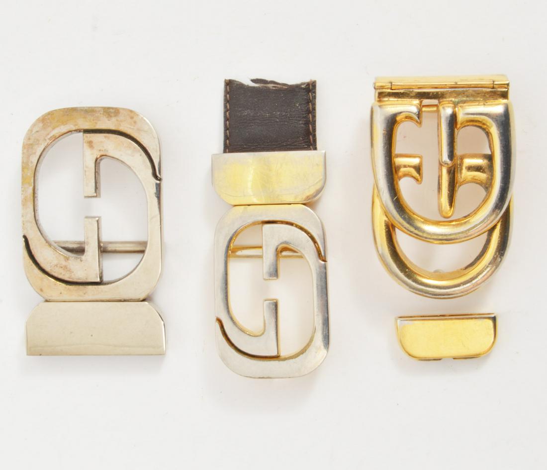 3 Gucci Belt Buckles (1 of 6)