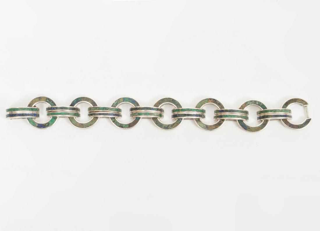 Vintage Los Castillo Taxco Sterling Bracelet (1 of 5)