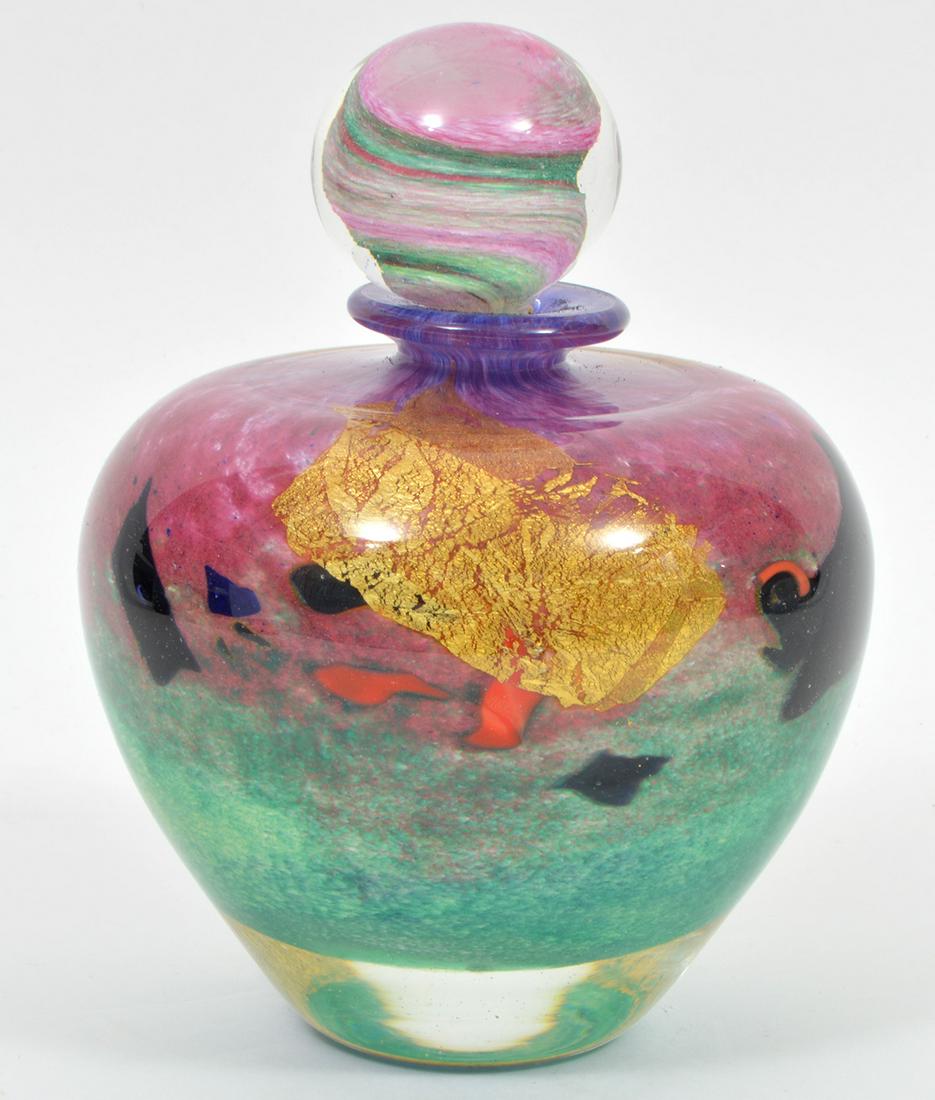Jean-Claude Novaro French Art Glass Decanter (1 of 9)