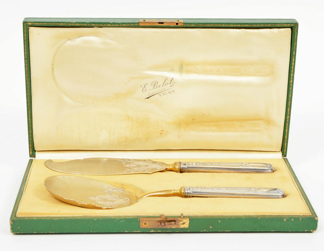 BC & C Silverplate Etched Serving Utensils (1 of 9)