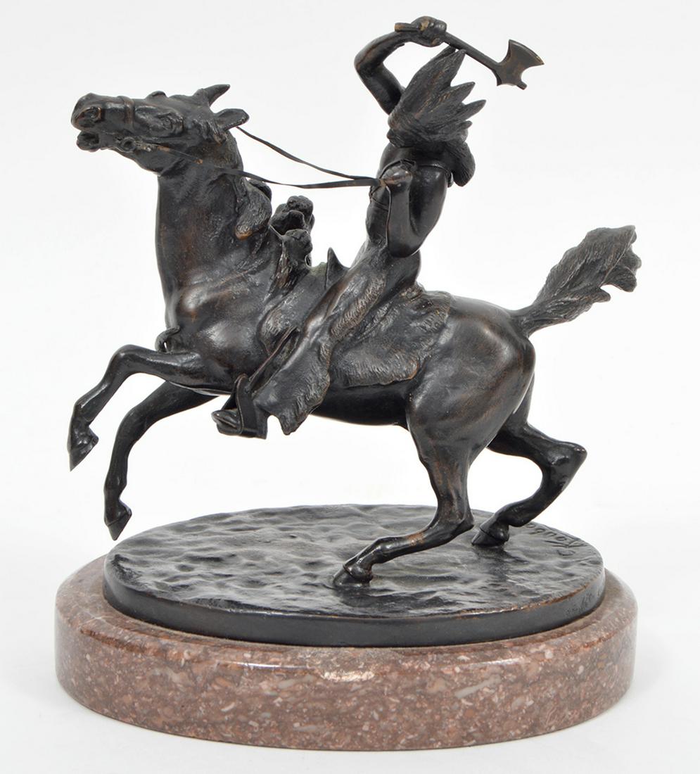 Carl Kauba Bronze Warrior on Horse (1 of 8)