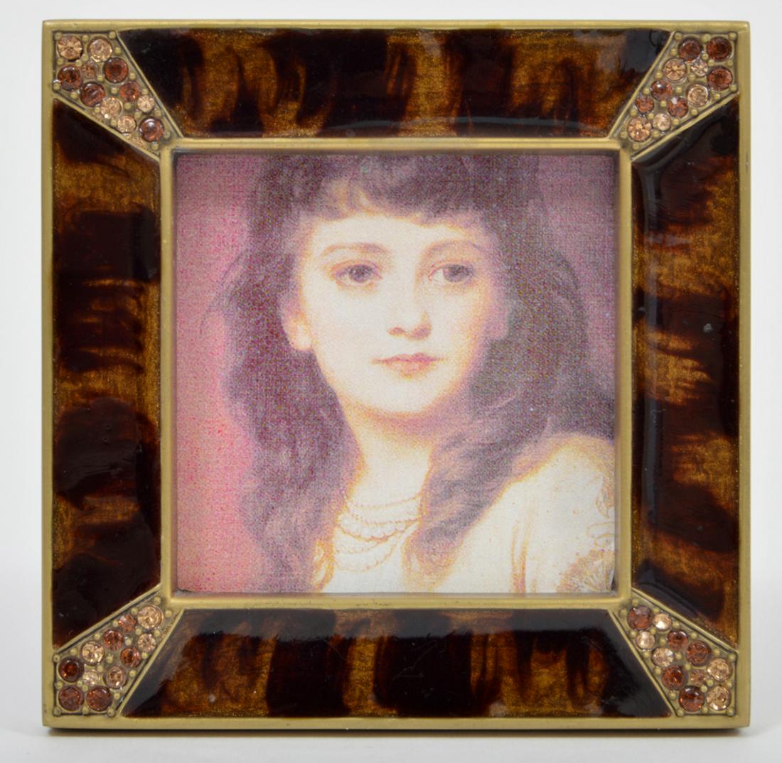 Jay Strongwater Leland Pave Swarovski Frame (1 of 5)