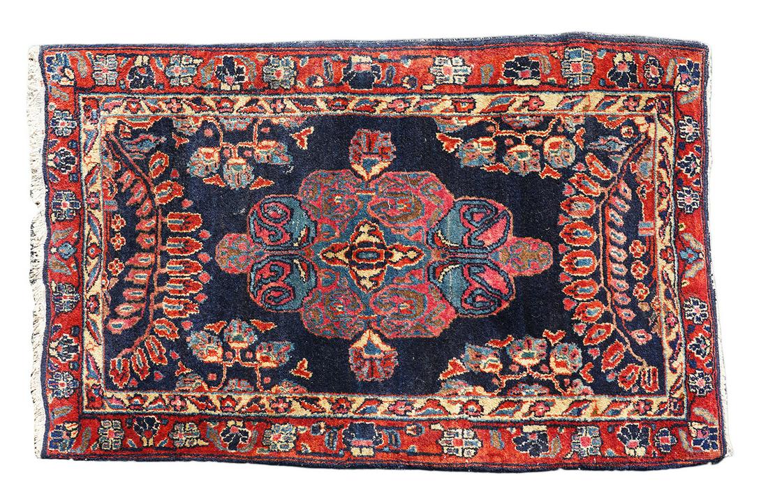 Antique Sarouk Persian Carpet / Rug (1 of 6)
