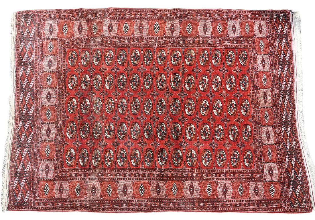 Turkman Bakara Persian Wool Carpet / Rug (1 of 16)