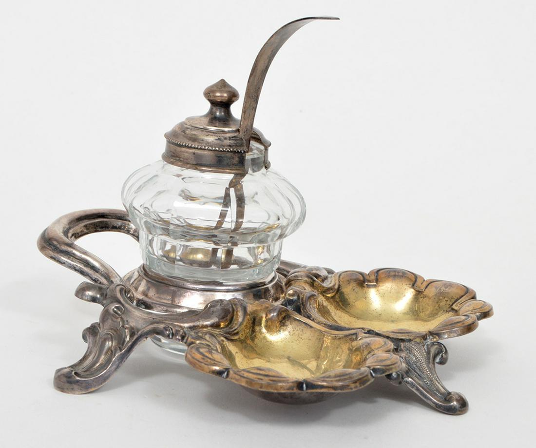 Antique Austro-Hungarian Silver Condiment Set (1 of 6)