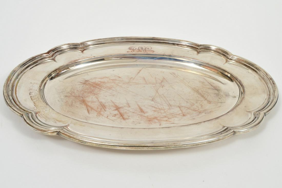 Gorham Sterling Silver Tray 42.6Toz (1 of 7)