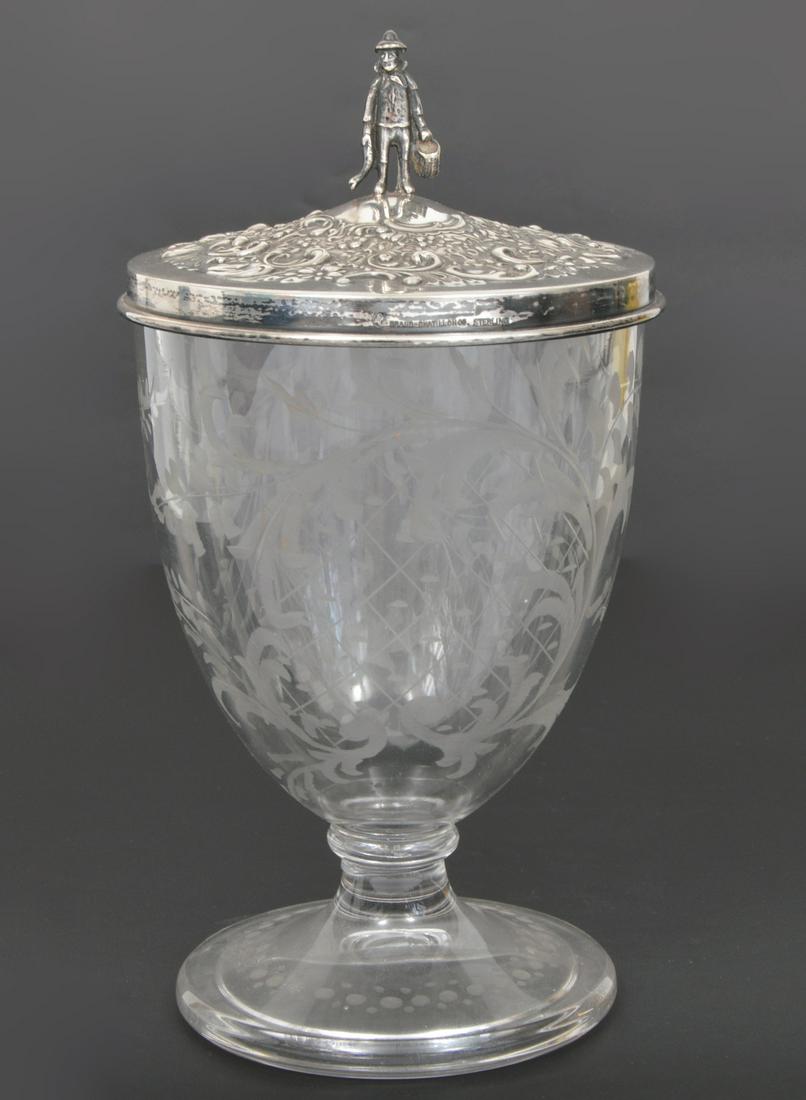 Brand Chatillon Co Sterling Fisherman Jar (1 of 8)