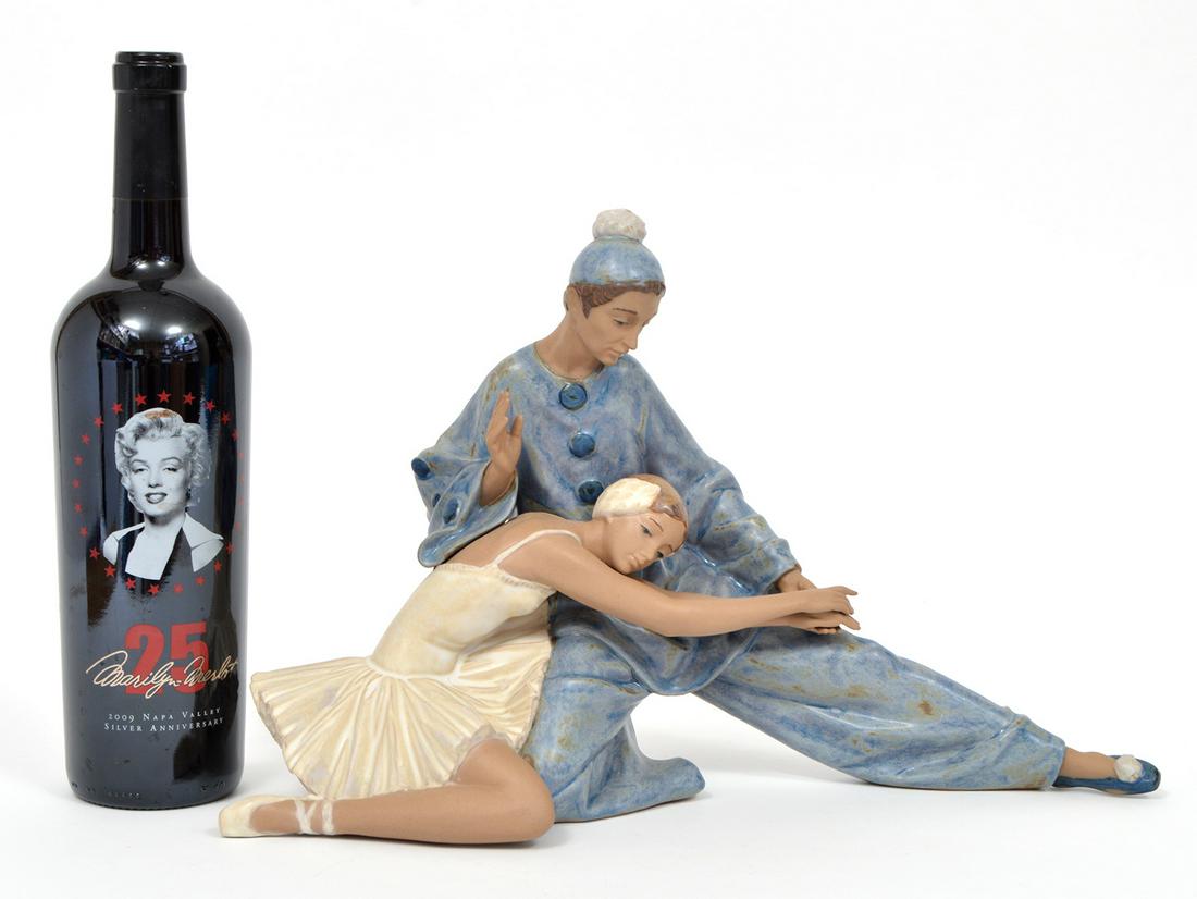 Large Lladro Ballerina & Pierot (1 of 5)