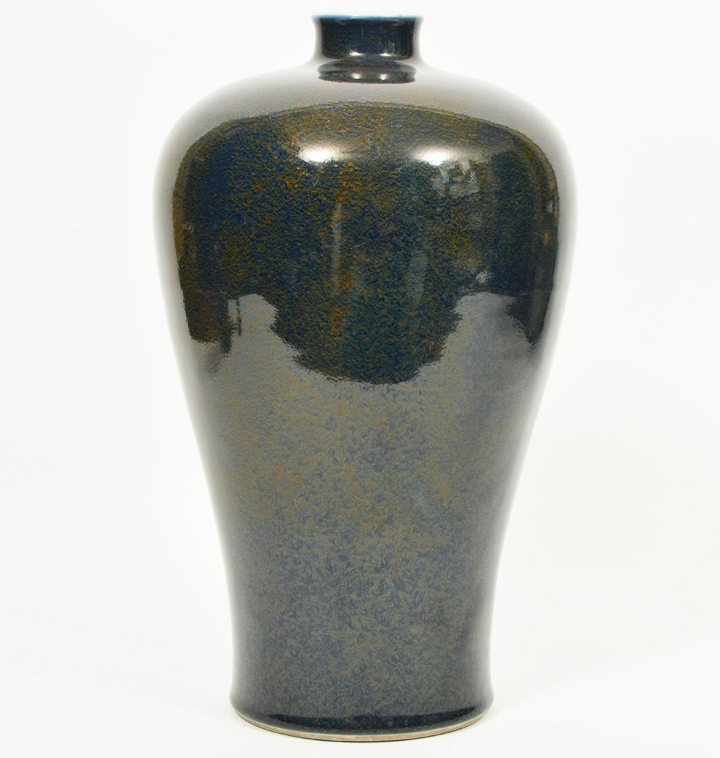 Chinese Large Antique Vase Mottled Blue (1 of 6)