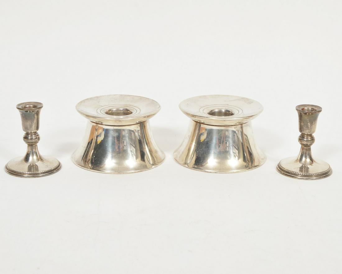 Pr Gorham & Pr Glasier Sterling Candlesticks (1 of 8)