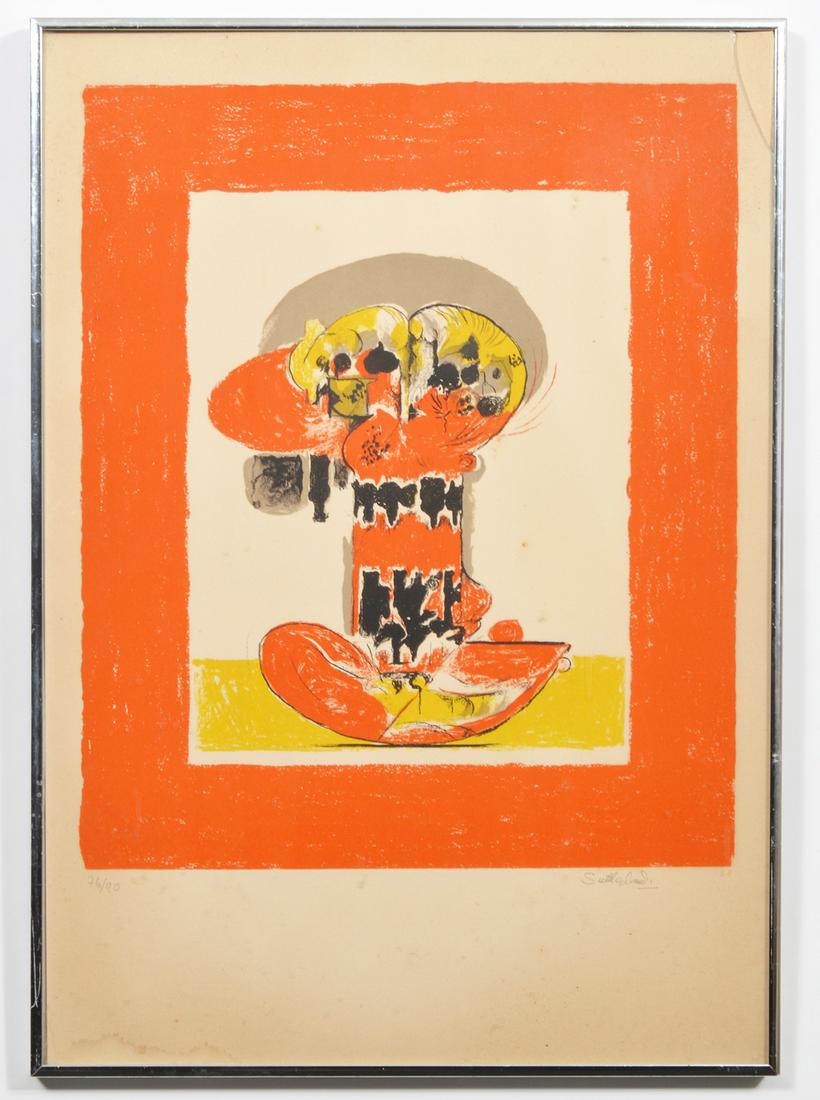 Graham Sutherland Framed Lithograph (1 of 8)